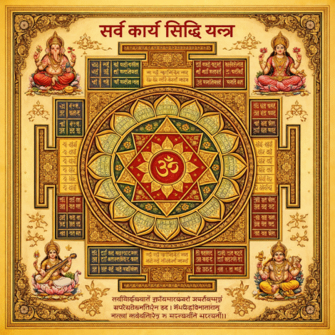 Sacred Sarva Karya Siddhi Yantra